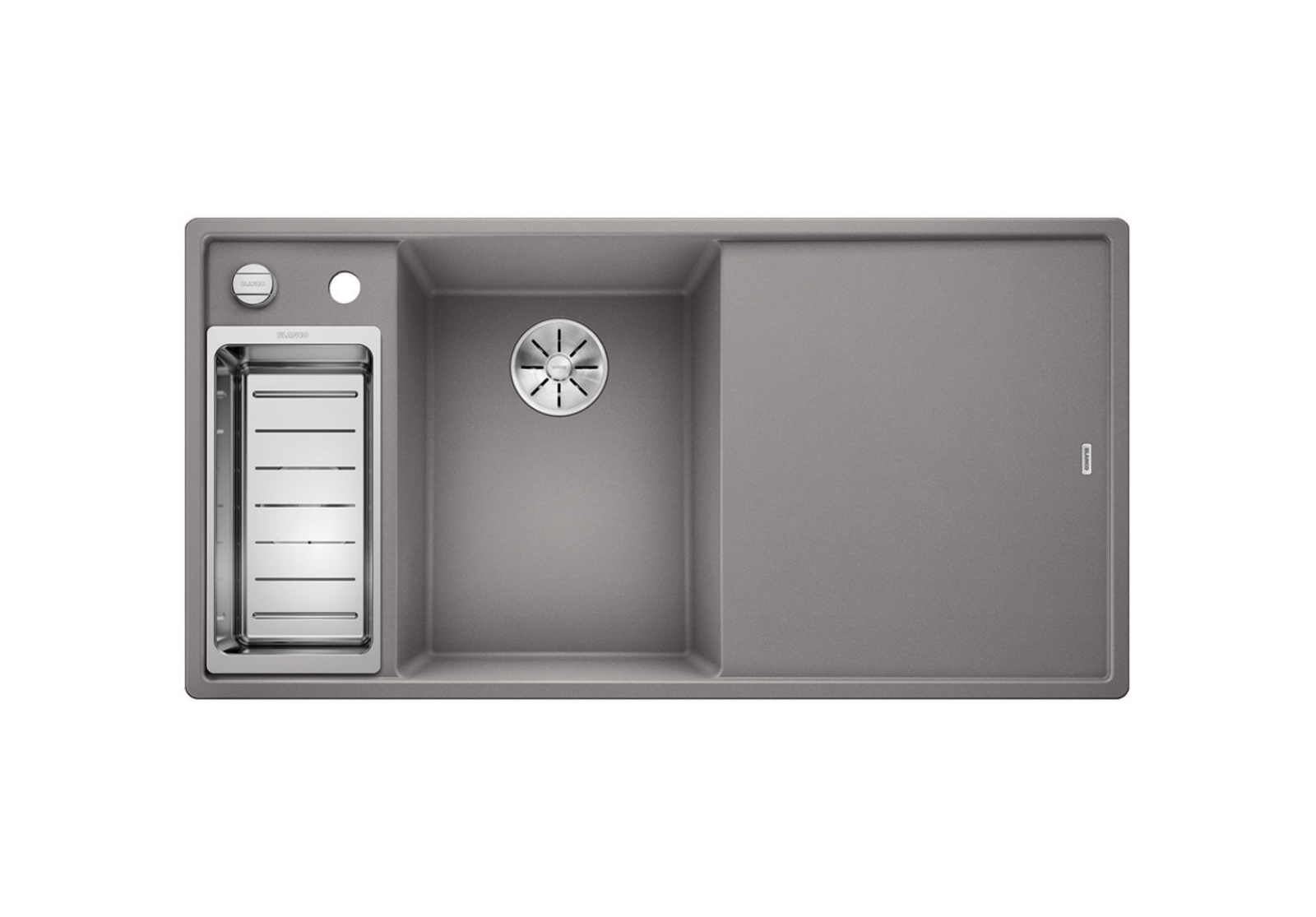 BLANCO Axia III 6 S SILGRANIT® PuraDur® alumetallic