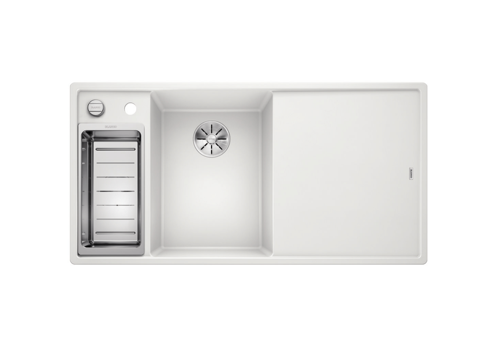 BLANCO Axia III 6 S SILGRANIT® PuraDur® white